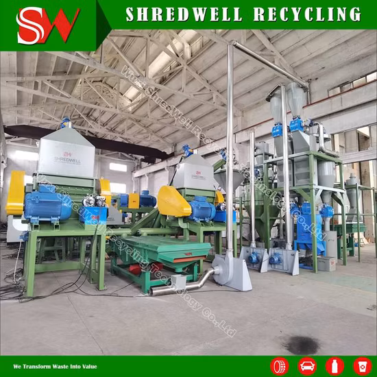 Used Tire Process Solution to Collect 0-5mm Rubber Crumb