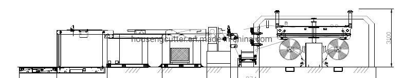 China Duplex Sheeter for Paper and Board Hsc-1900ss