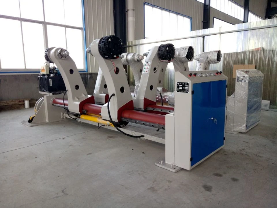 Corrugated Paperboard Production Line Hydraulic Shaft Less Mill Roll Stand