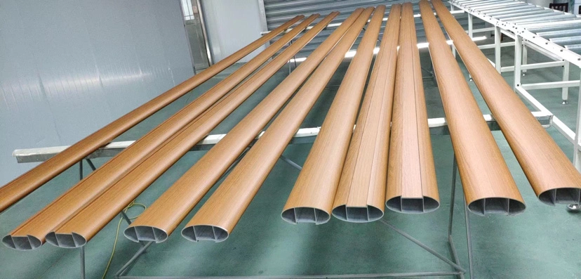 Hot Profile Wrapping Machine Lamination for PVC Film