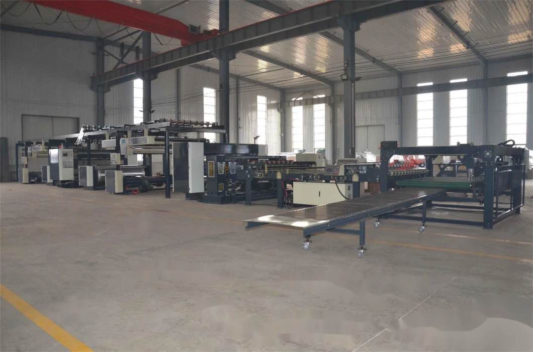 Single Facer 2 Ply Corrugated Paperboard Production Line