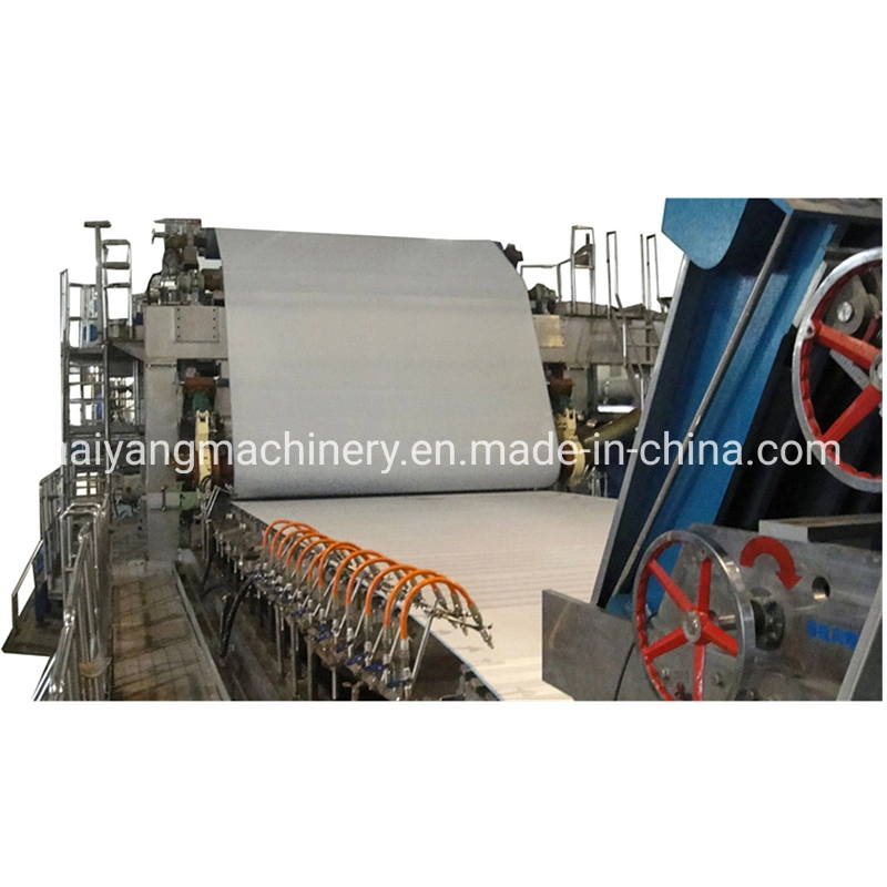 Cultural Paper Fourdrinier Wire A4 Copy Production Line Tissue Making Price Printing Machine with Good Service