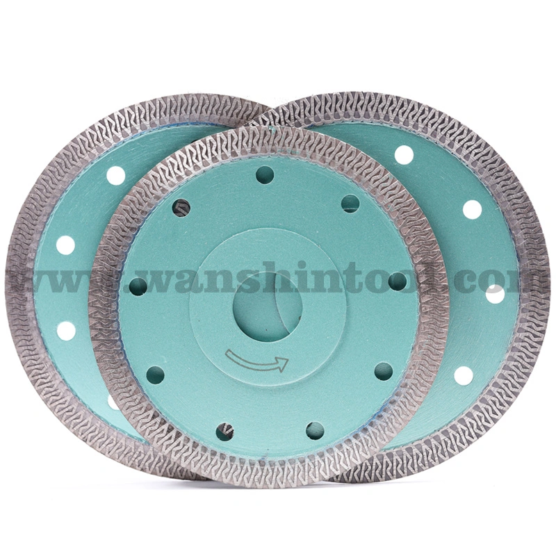 Diamond Cutting Disc Premium Thin Turbo Tile Diamond Saw Blade for Dekton Porcelain