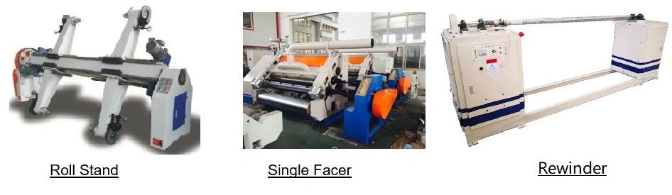 Automatic S Flute 2-Layer Cup Paper Making Machine Single Facer Line