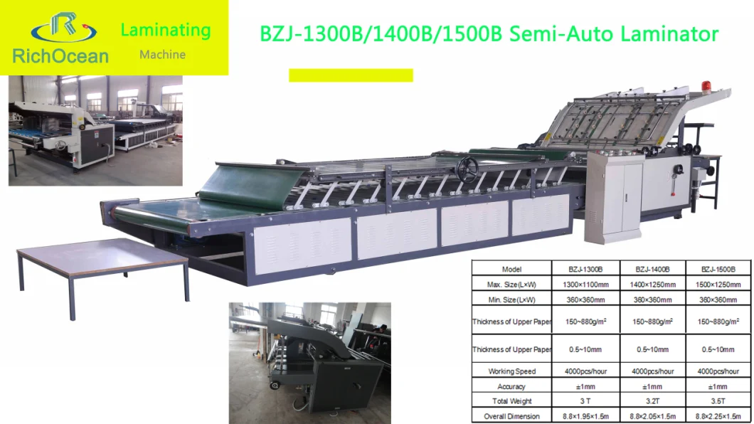 Automatic Corrugated Paperboard Sheet Laminating Machine Manufacturers