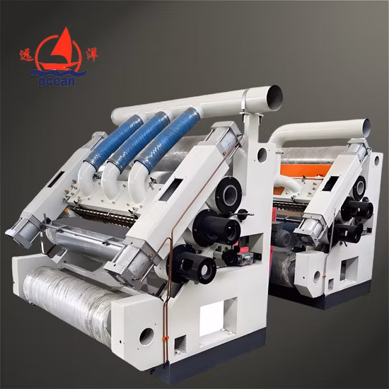 High Efficiency Single Facer Rewinder Laminator Corrugated Cardboard Making Machine Single Facer