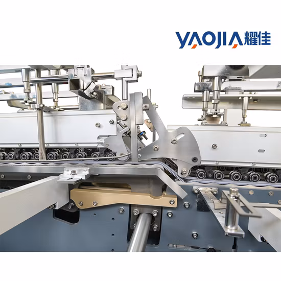 High Speed Leader 4 6 Corners Hamburger/Burger/Lunch Paper Box/Cup/Bag/Plate, Kfc, Macdonald′s Fast Food/Pizza Medicine Box Folder Gluer/Making Forming Machine